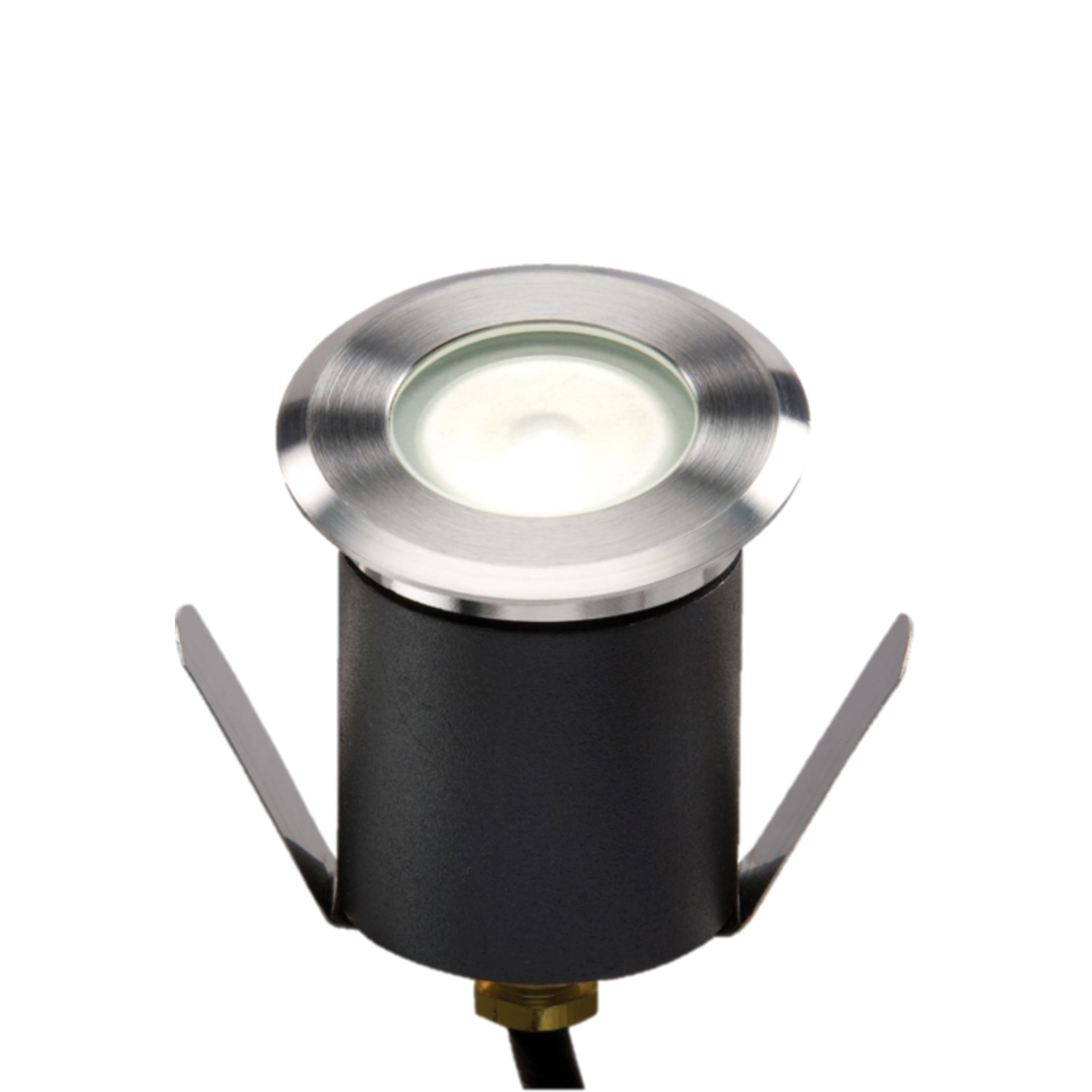 4000K High Output LED White Mini Ground Light - Stainless Steel Ground Lights Knightsbridge