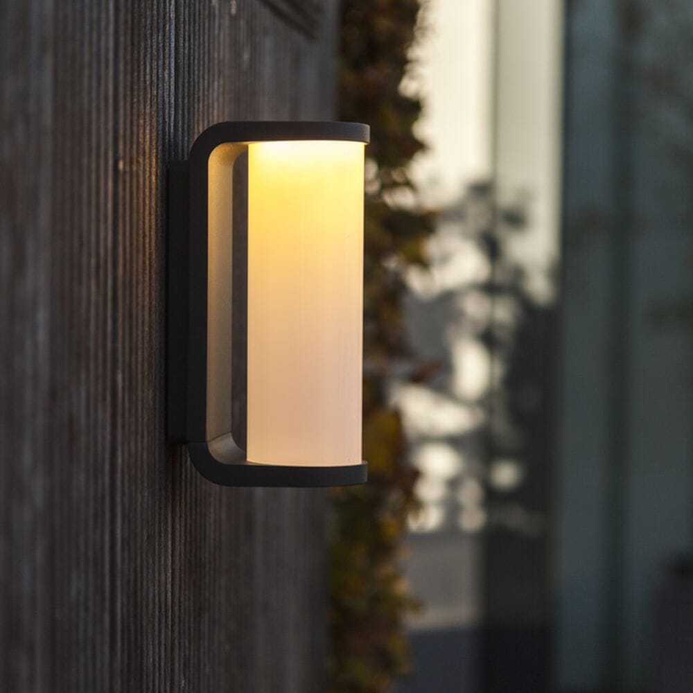 Adalyn Integrated LED Wall Light - Dark Grey Wall Lights Lutec