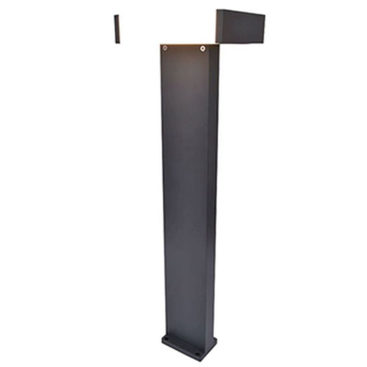 Conroy Integrated LED Bollard Light - Dark Grey Bollard Lights Lutec