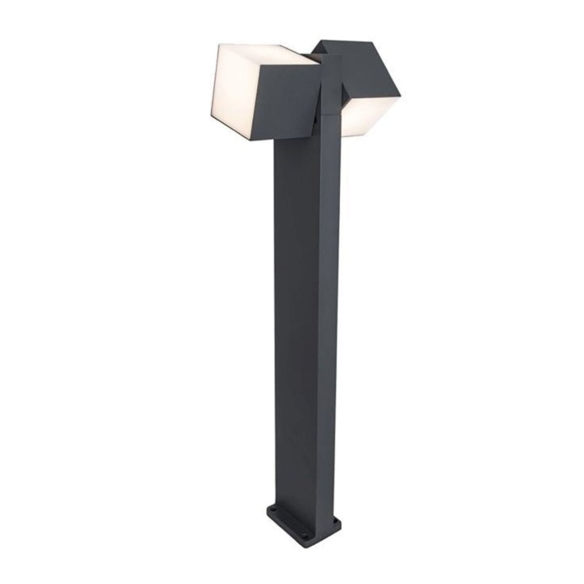 Cuba Bollard Light - Dark Grey Bollard Lights Lutec