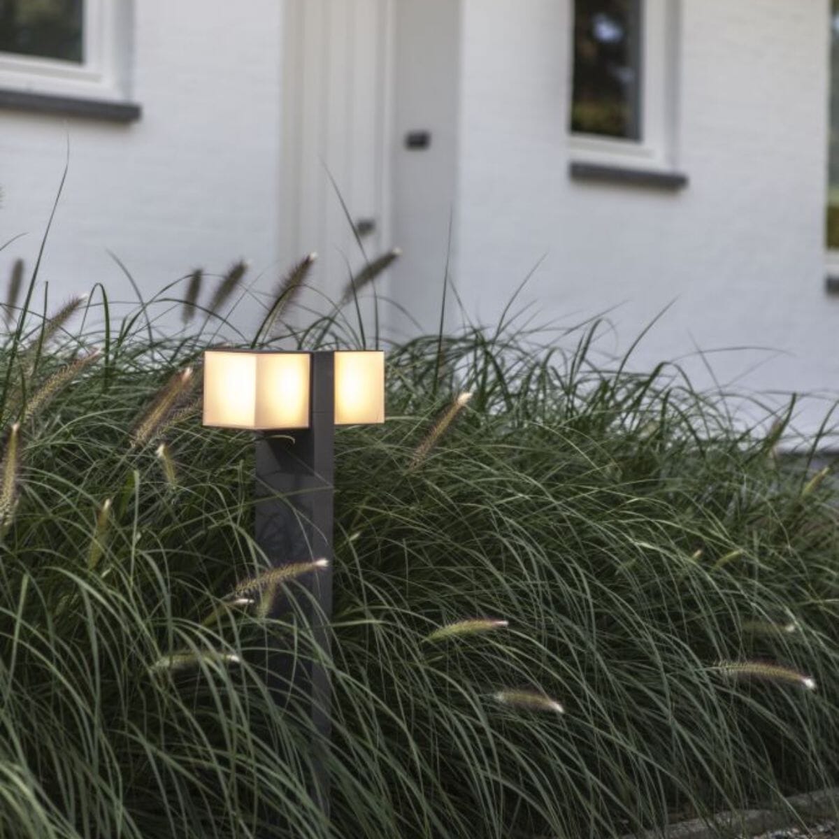 Cuba Bollard Light - Dark Grey Bollard Lights Lutec