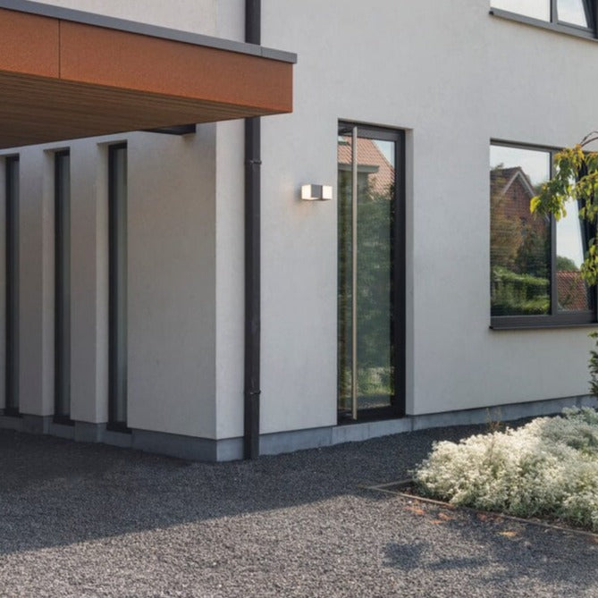 Cuba Integrated LED Wall Light - Matt Black Wall Lights Lutec