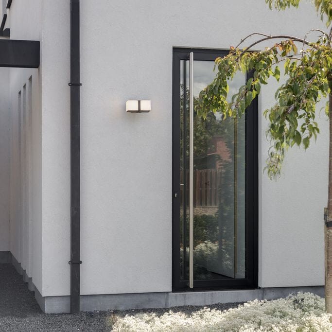 Cuba Integrated LED Wall Light - Matt Black Wall Lights Lutec