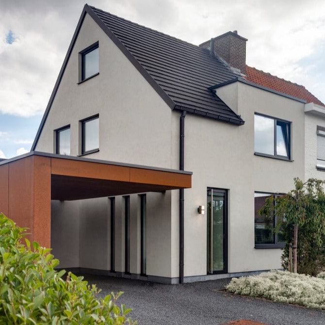 Cuba Integrated LED Wall Light - Matt Black Wall Lights Lutec