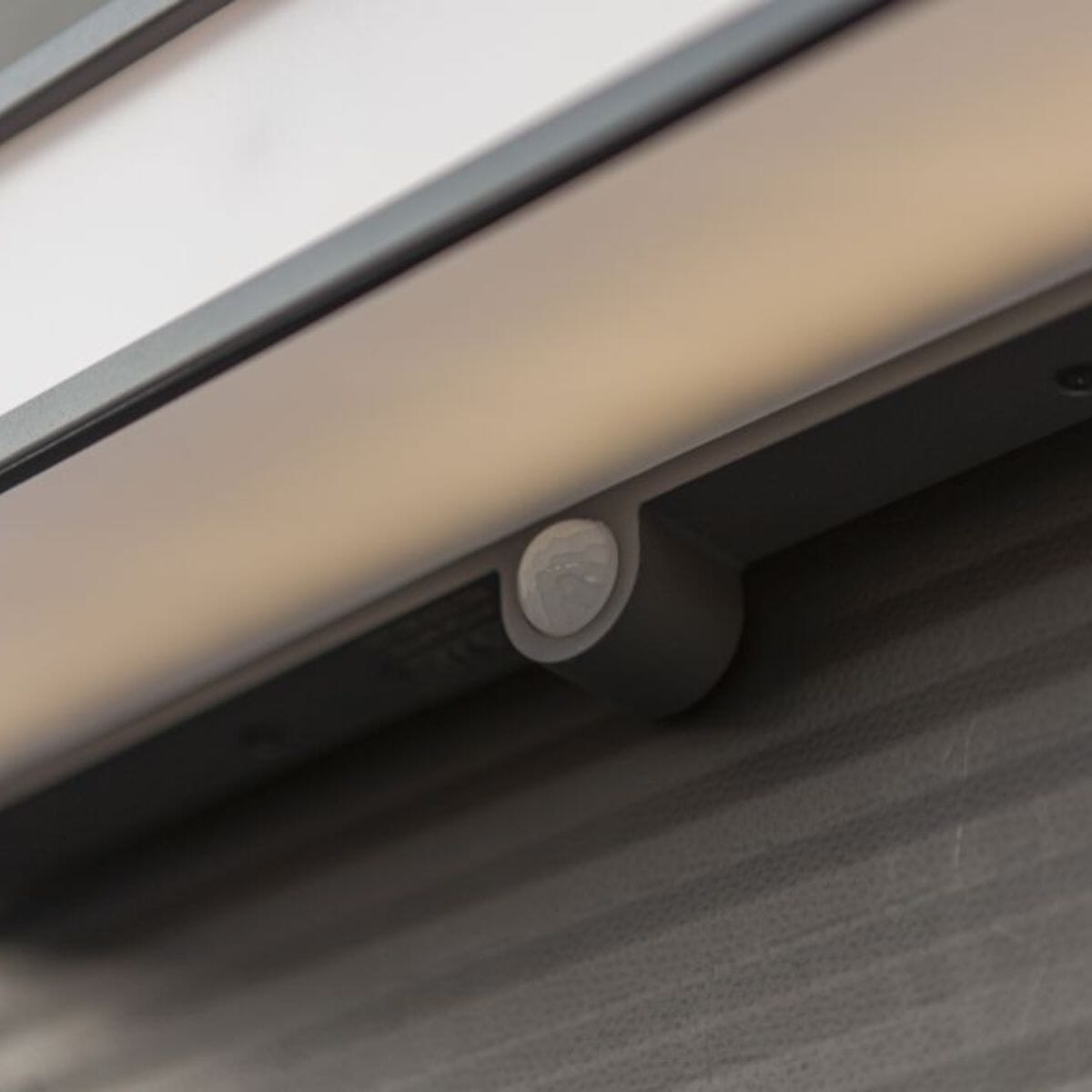 Doblo Solar Wall Light With PIR Sensor - Dark Grey Solar Lights Lutec