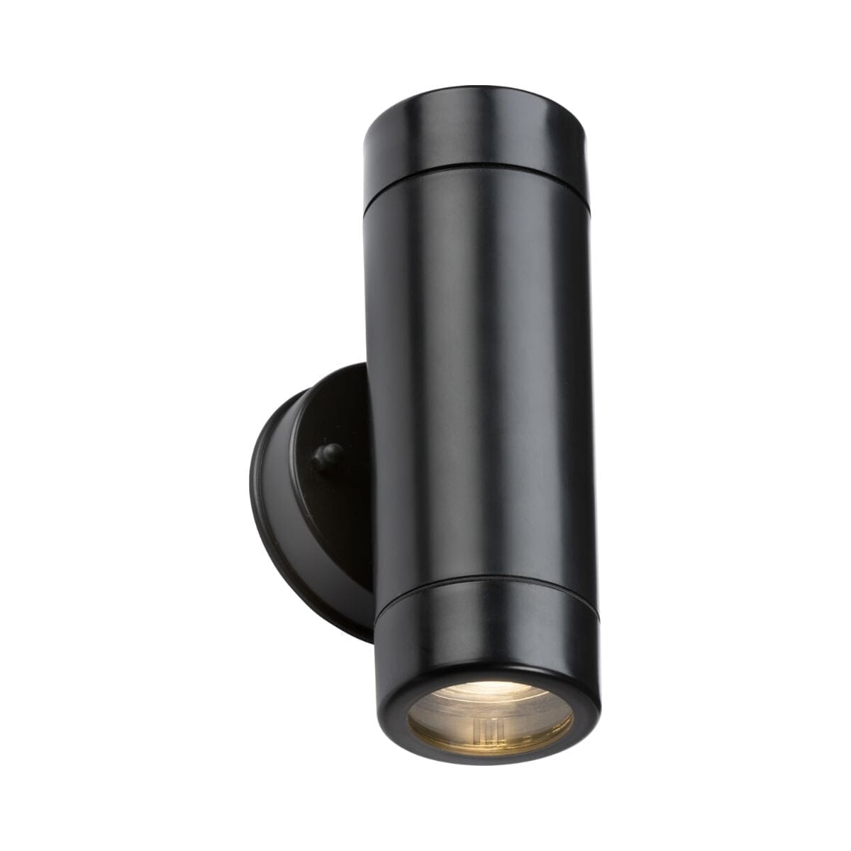 Eamon Polycarbonate Up/Down Wall Light - Black Wall Lights Knightsbridge