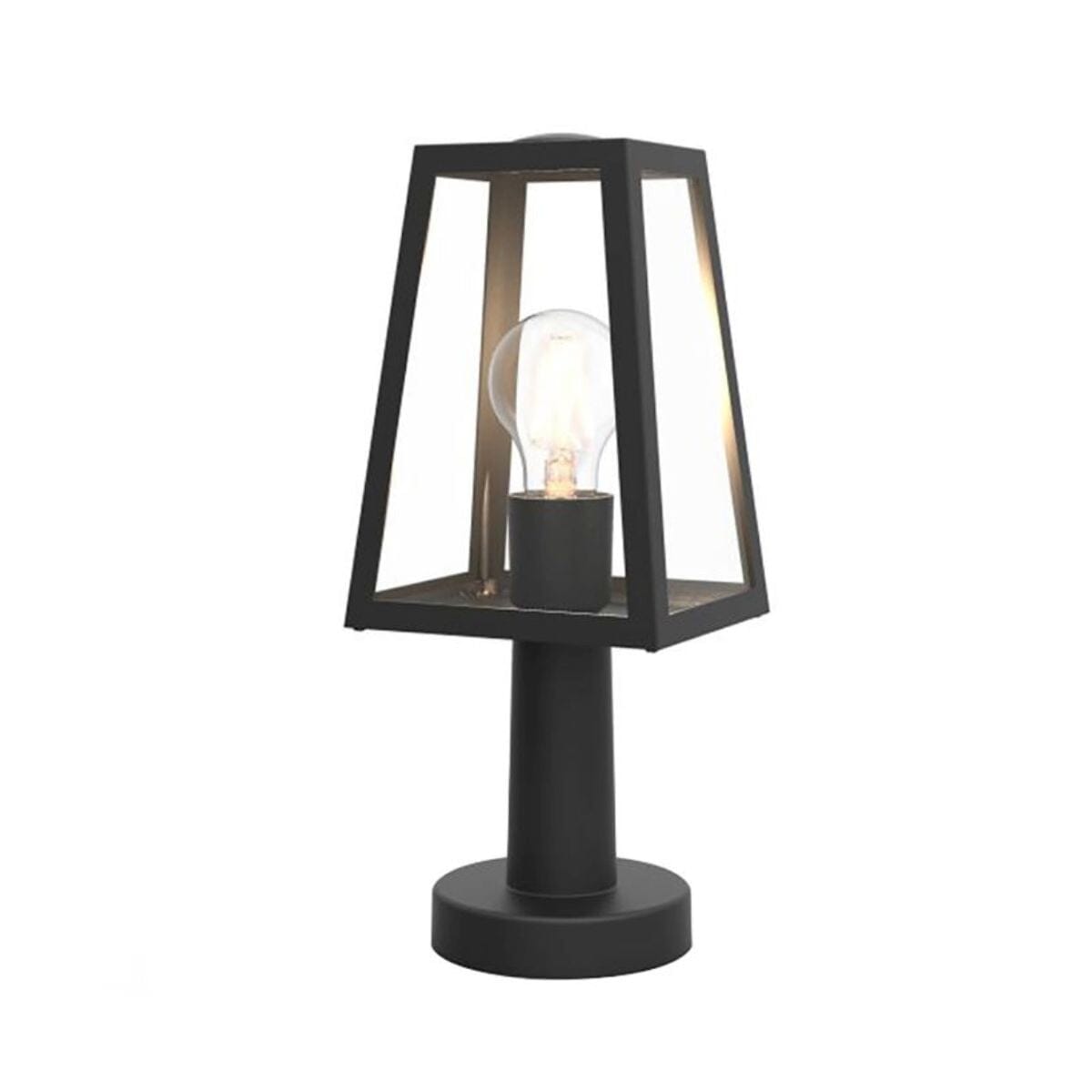 Fia Outdoor Lantern - Matt Black Lantern Lights Lutec