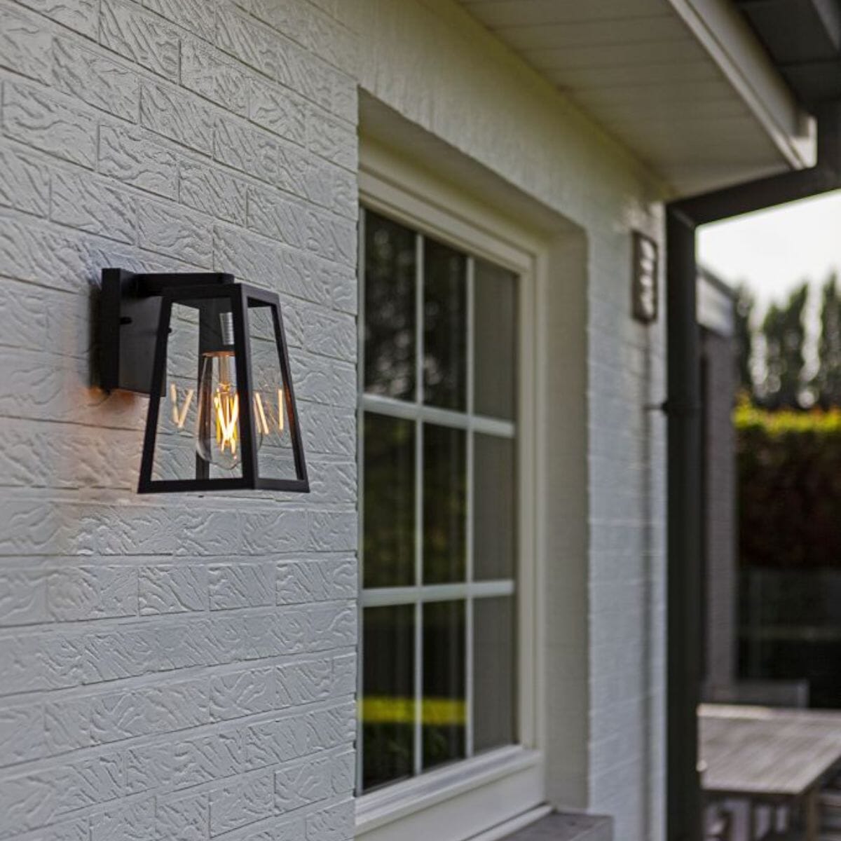 Fia Wall Light - Matt Black Wall Lights Lutec