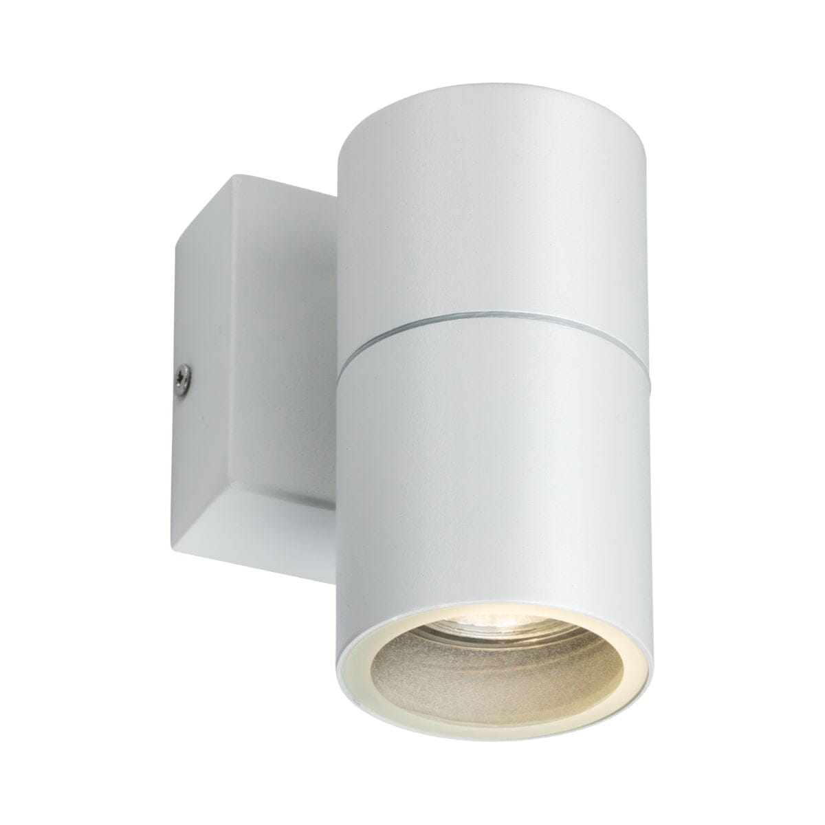 Fixed Single Wall Light - White Wall Lights Knightsbridge