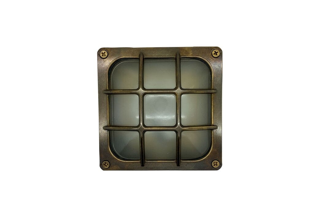 Francis Wall Light (Antique Brass) Wall Lights Navigator