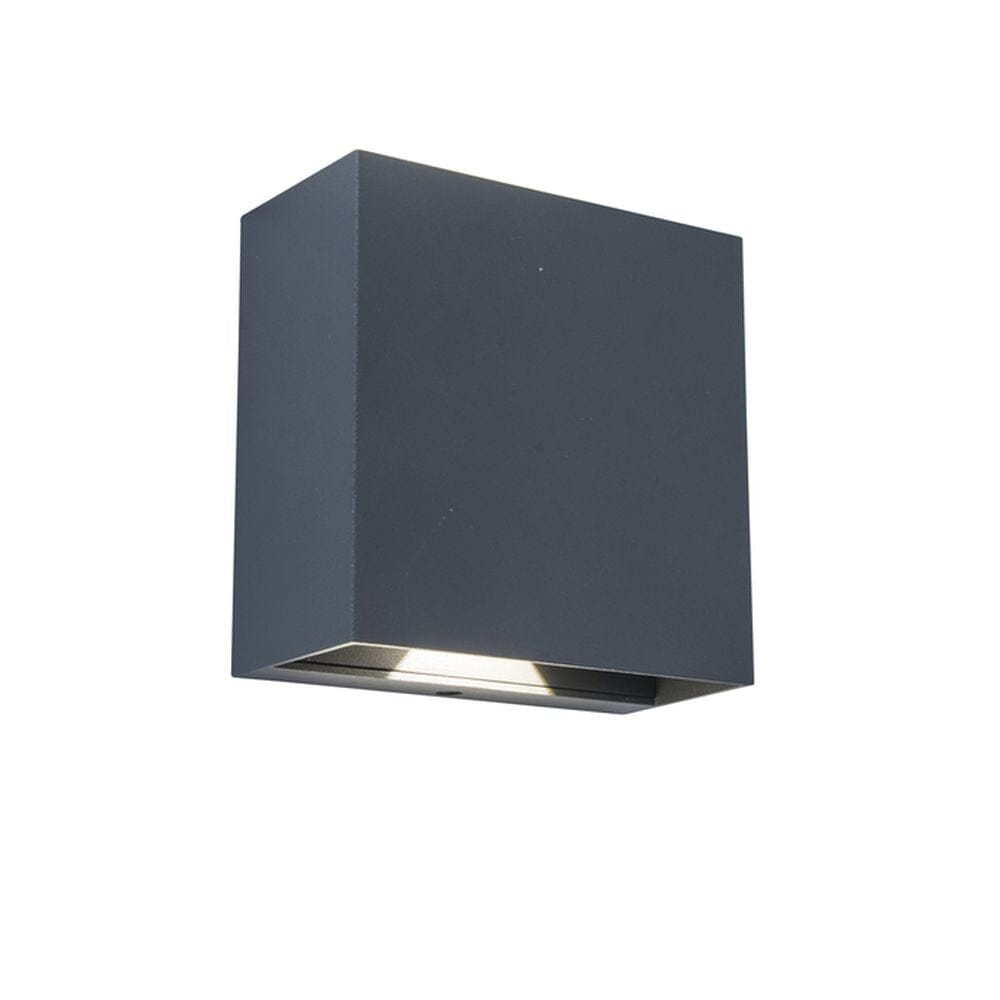 Gemini Beams Integrated LED Wall Light - Dark Grey Wall Lights Lutec