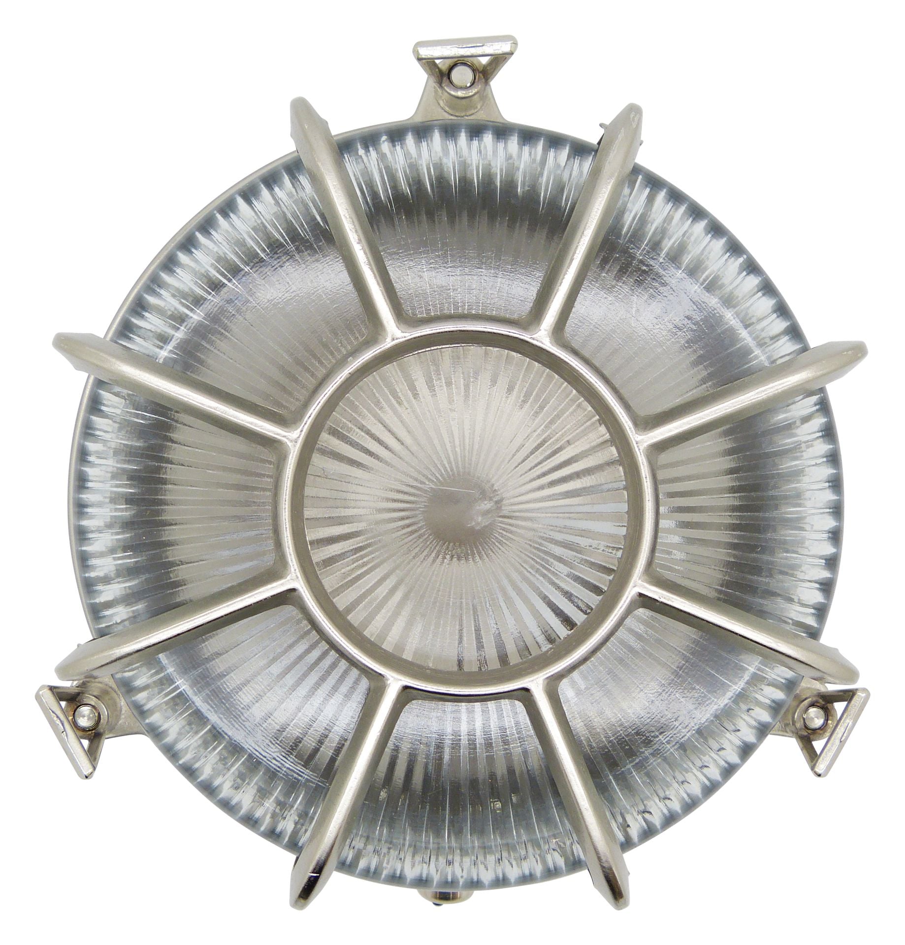 Grand Capstan Bulkhead (Satin Nickel) Wall Lights Navigator