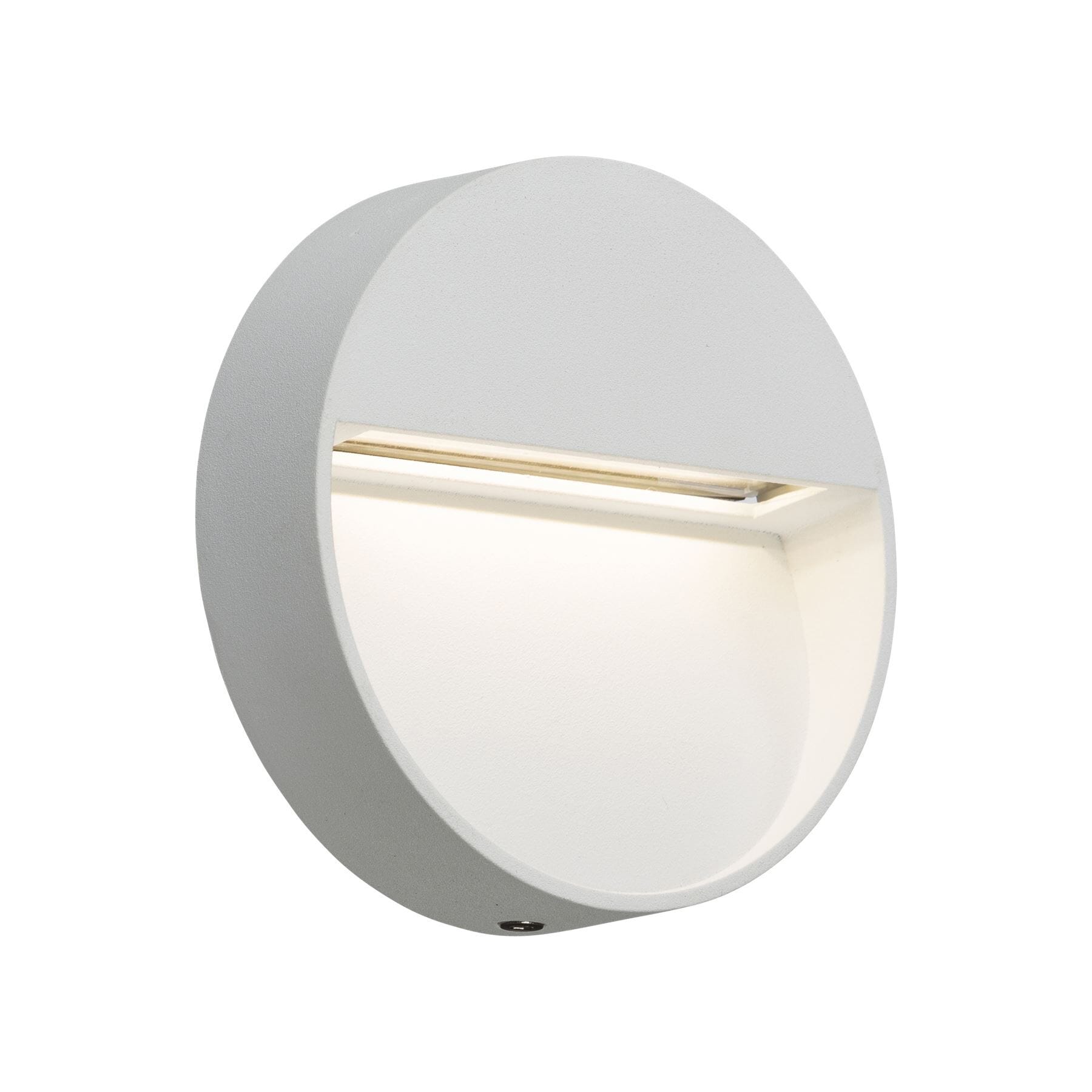 Knightsbridge 2W LED Round Wall/Guide Light - White Guide Lights Knightsbridge