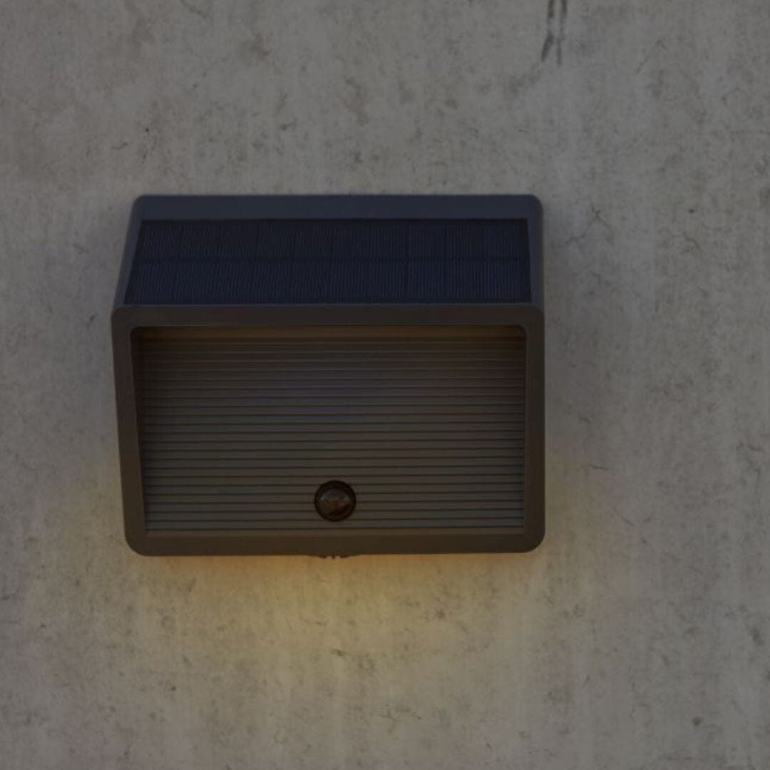 Linko Wall with PIR Sensor - Dark Grey 5 Solar Lights Lutec