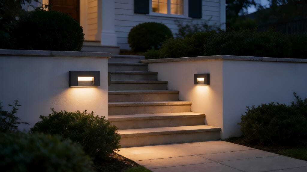 Lutec Arteo 11W LED Outdoor Step Light CCT - Black Grey Guide Lights Lutec