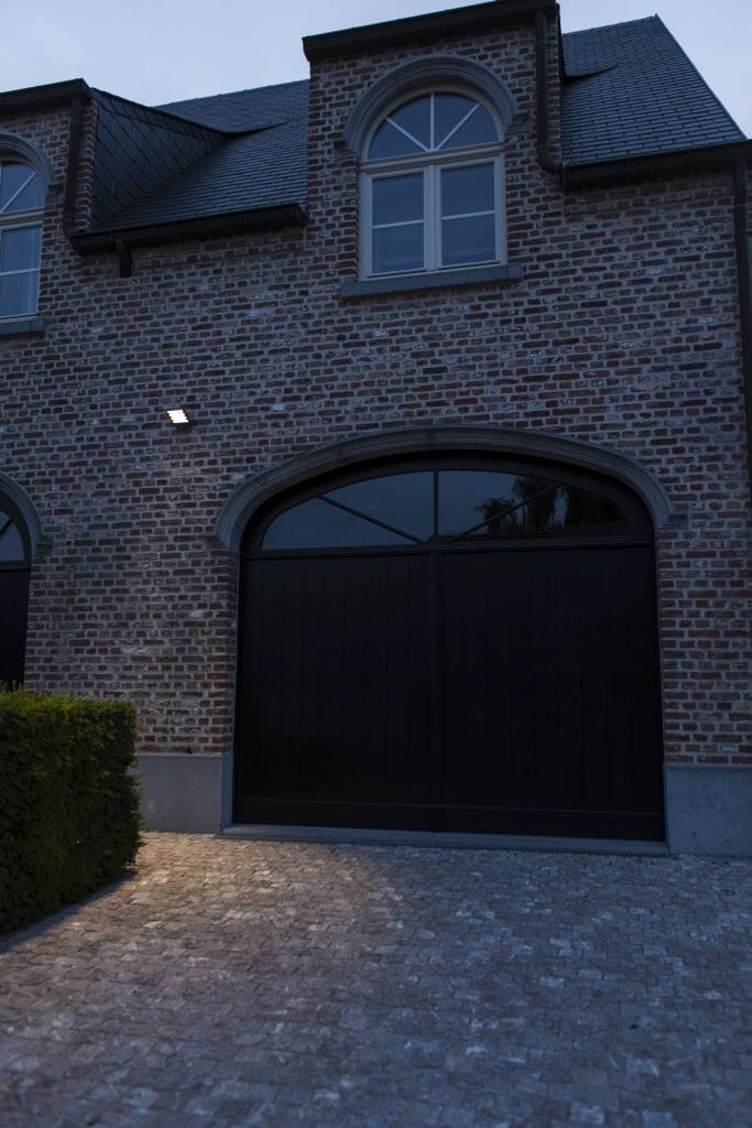 Lutec Atlantis 14W LED Outdoor Wall Flood Light with PIR Sensor 3000K - Dark Grey Security Lights Lutec