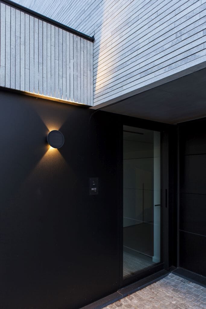 Lutec Belka 9W Solar LED Wall Light 3000K - Dark Grey Wall Lights Lutec