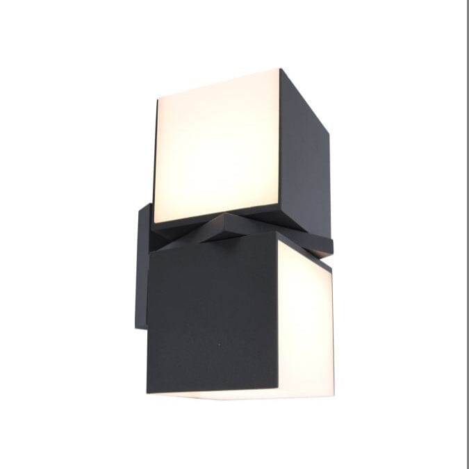 Lutec Cuba Dual Up & Down Outdoor Wall Light Wall Lights Lutec