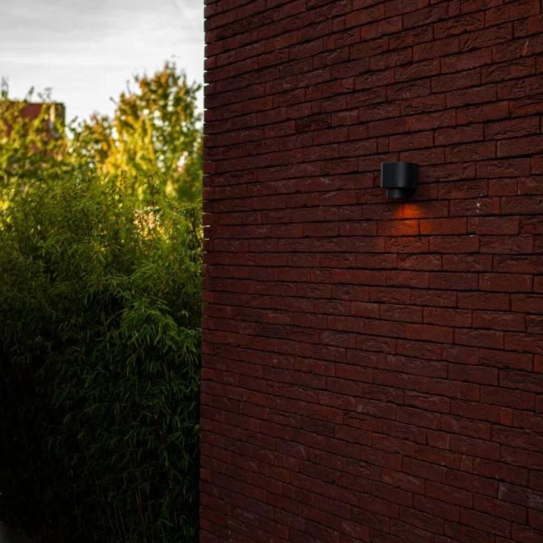 Lutec Cypres Outdoor Wall Light Anthracite Architectural Outdoor-Lights.co.uk