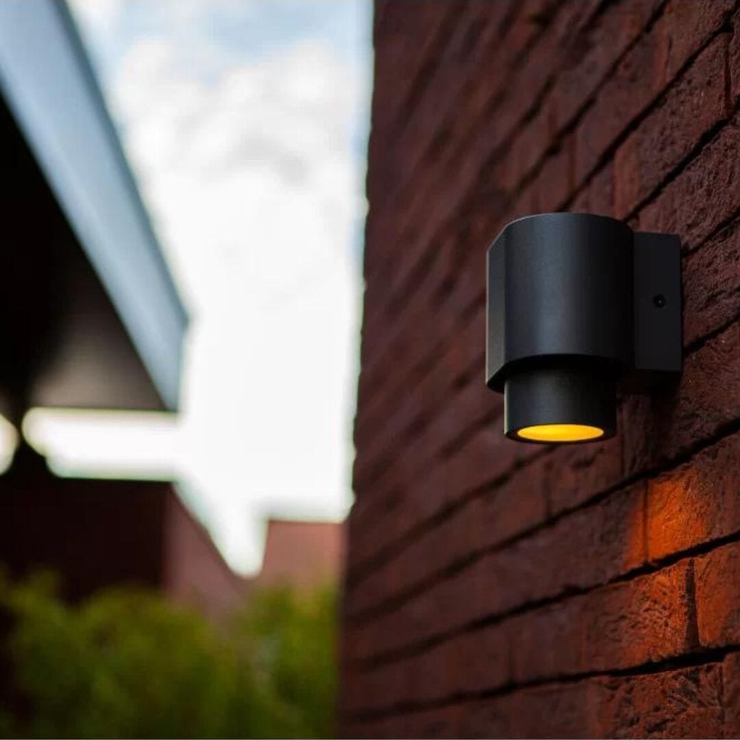 Lutec Cypres Outdoor Wall Light Anthracite Architectural Outdoor-Lights.co.uk
