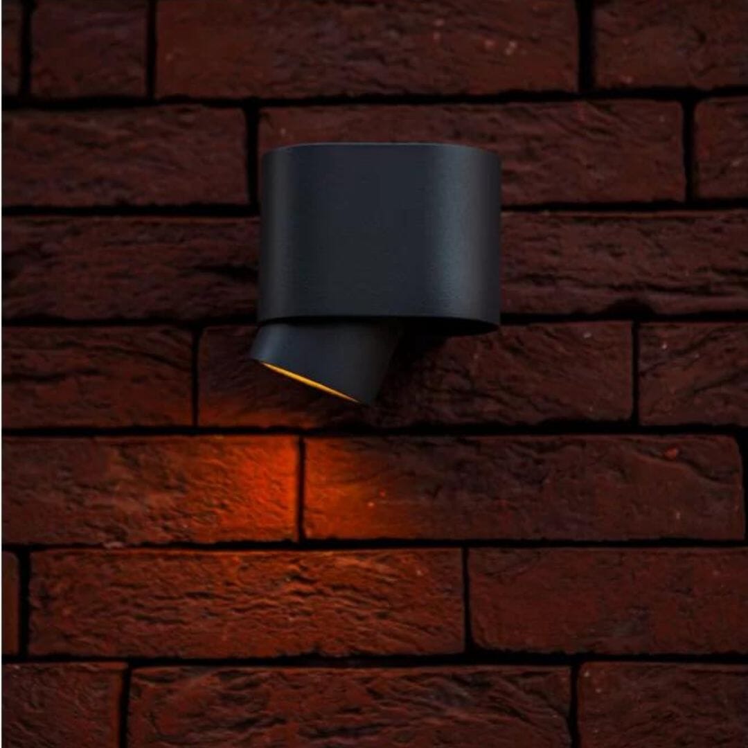 Lutec Cypres Outdoor Wall Light Anthracite Architectural Outdoor-Lights.co.uk