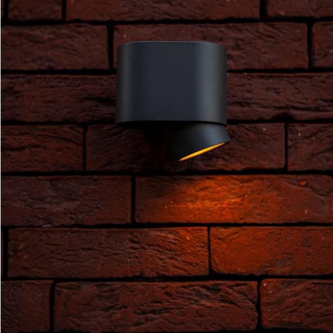 Lutec Cypres Outdoor Wall Light Anthracite Architectural Outdoor-Lights.co.uk