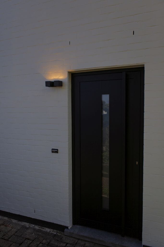 Lutec Fari 10W LED Outdoor Wall Light 3000K - Dark Grey Wall Lights Lutec