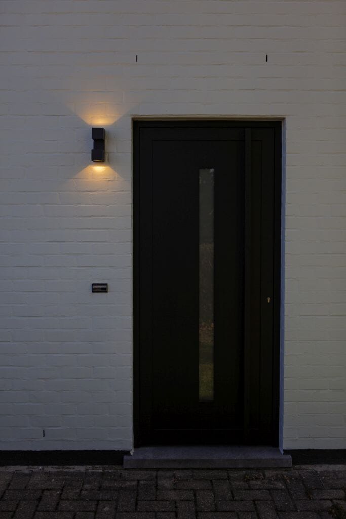Lutec Fari 10W LED Outdoor Wall Light 3000K - Dark Grey Wall Lights Lutec