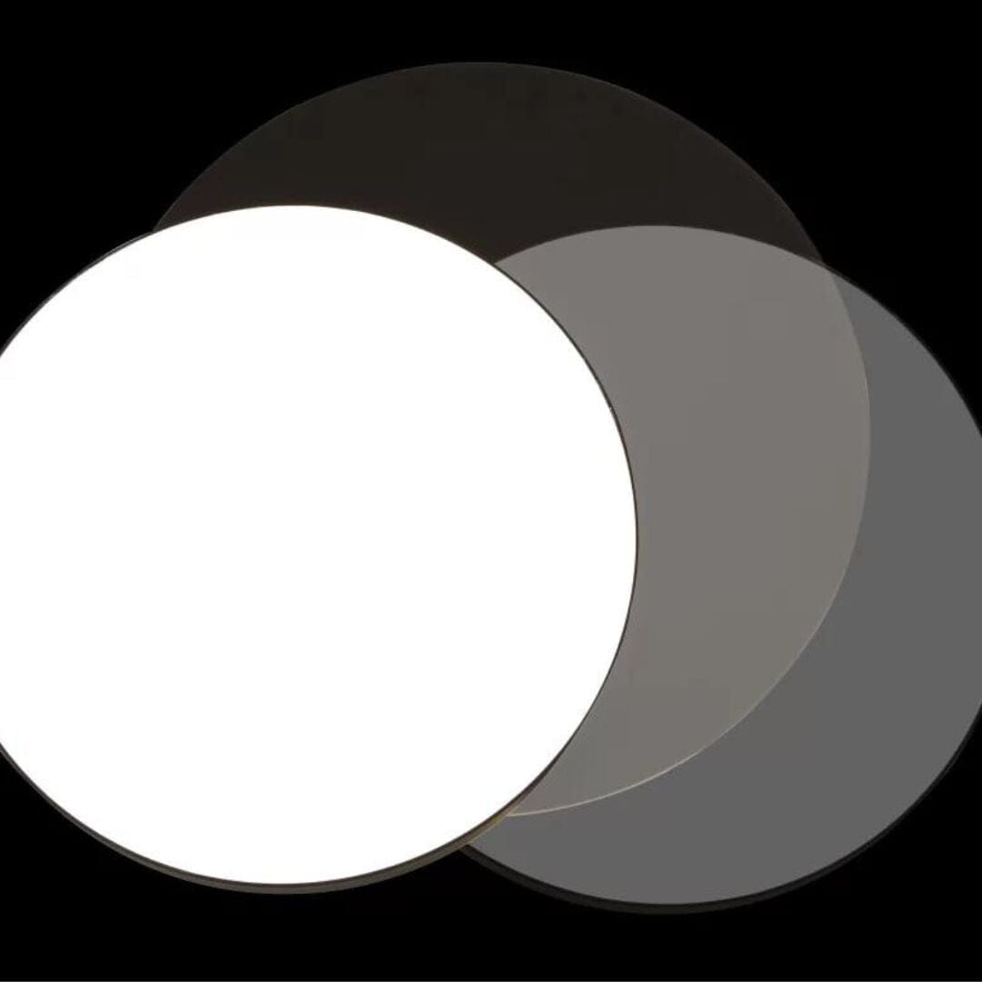 Lutec Goleta Outdoor Wall & Ceiling Light LED - Black Ceiling Lights Lutec