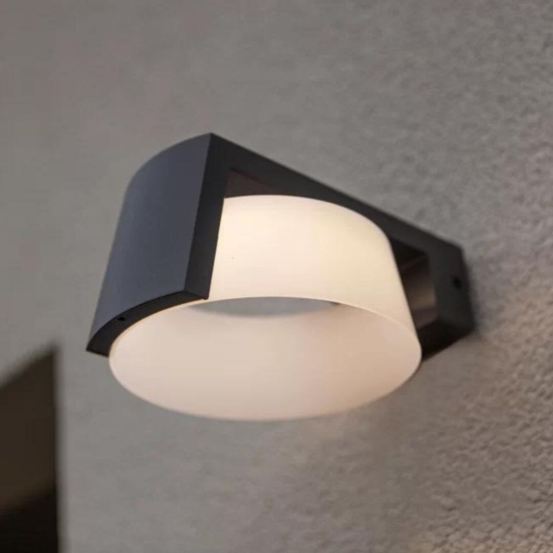 Lutec Moon Outdoor Wall Light LED Wall Lights Lutec