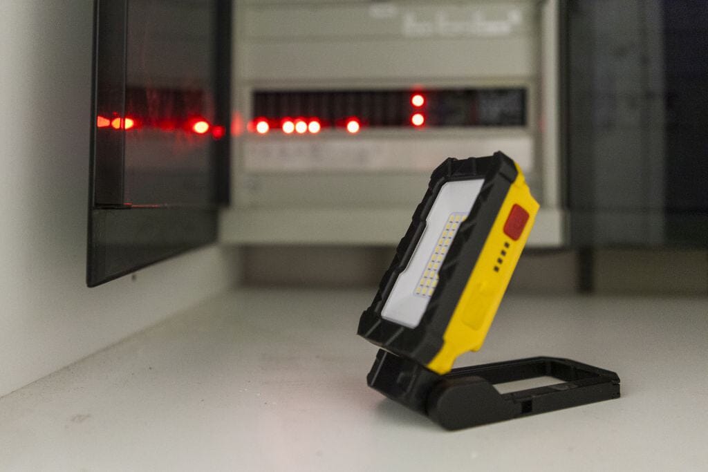 Lutec Peni 2W Rechargeable LED Work Light 4000K - Yellow Portable Lights Lutec