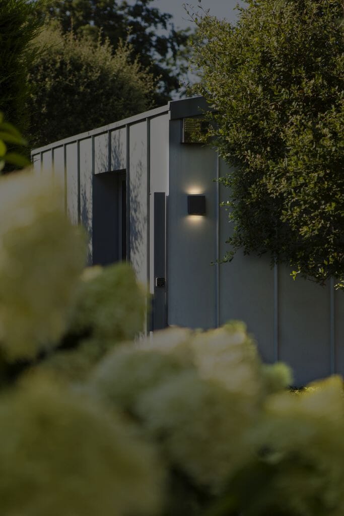 Lutec Pili 8.5W LED Outdoor Wall Light 4000K - Dark Grey Wall Lights Lutec