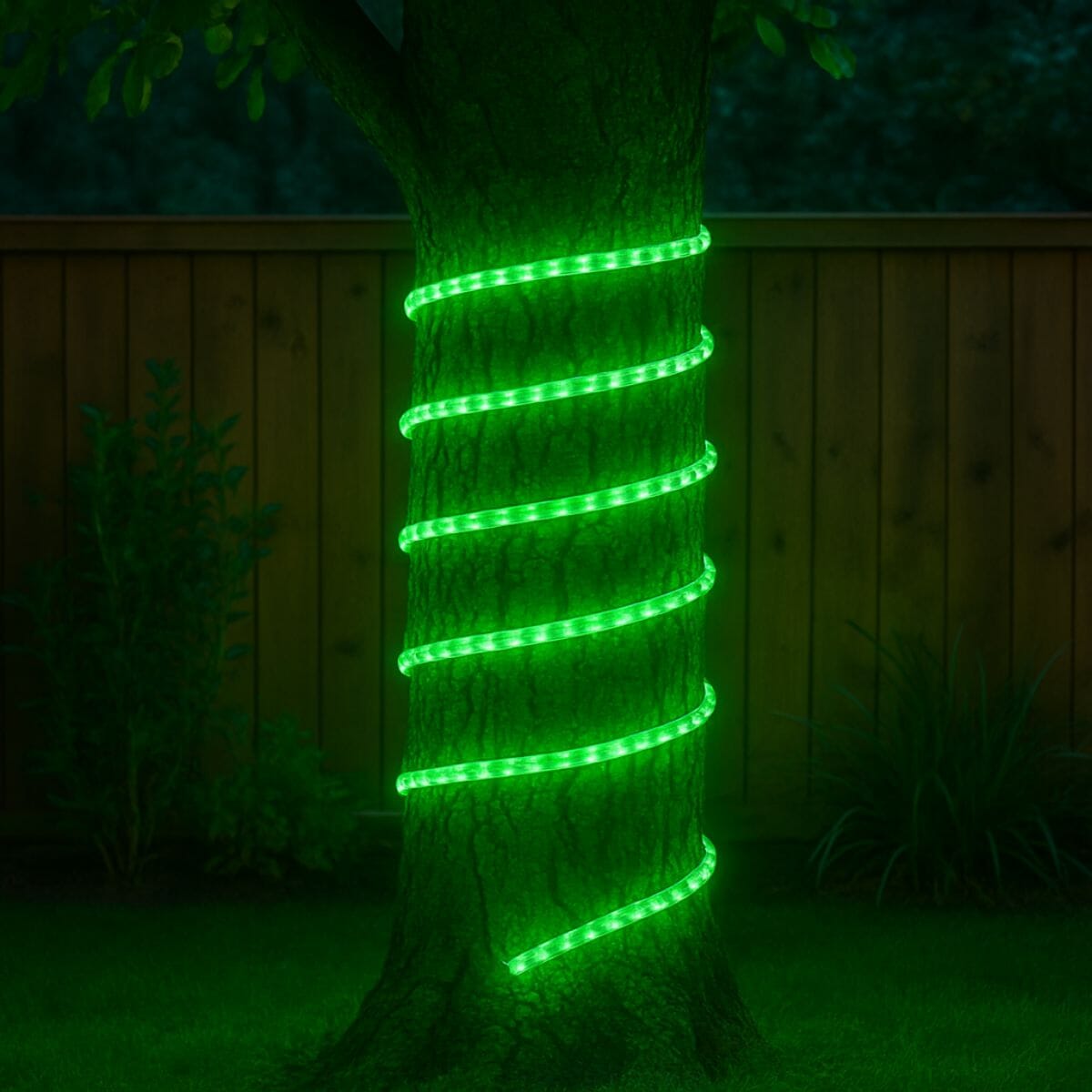 Lyyt 230V Outdoor Rope Light - Green (Custom Length) Rope Lights Lyyt