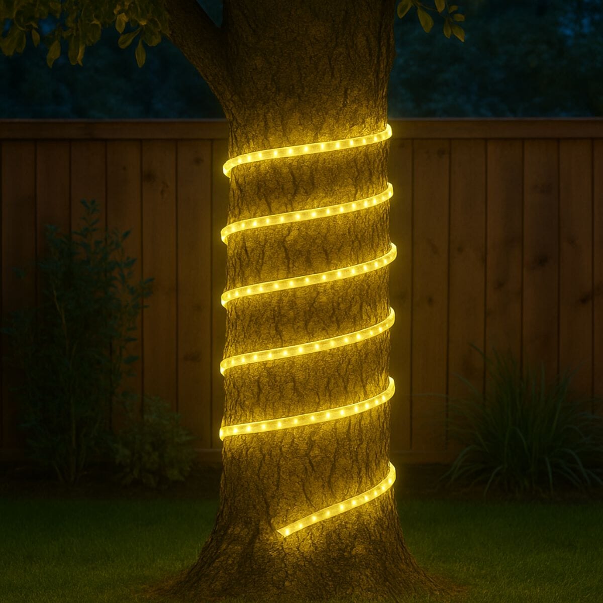 Lyyt 230V Outdoor Rope Light - Yellow (Custom Length) Rope Lights Lyyt