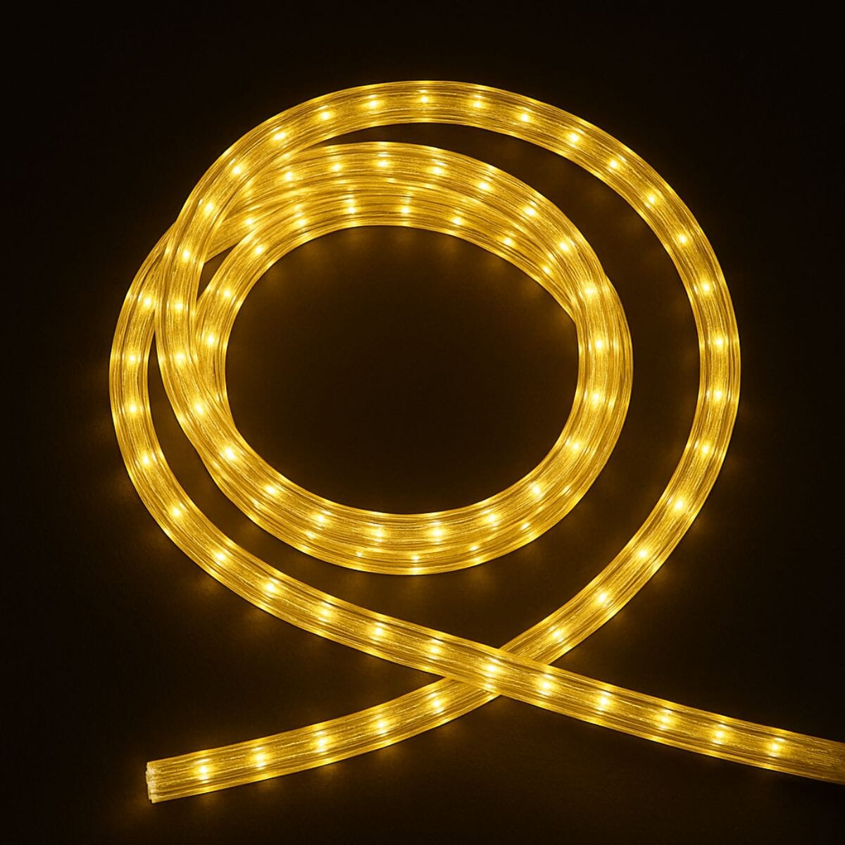 Lyyt 230V Outdoor Rope Light - Yellow (Custom Length) Rope Lights Lyyt