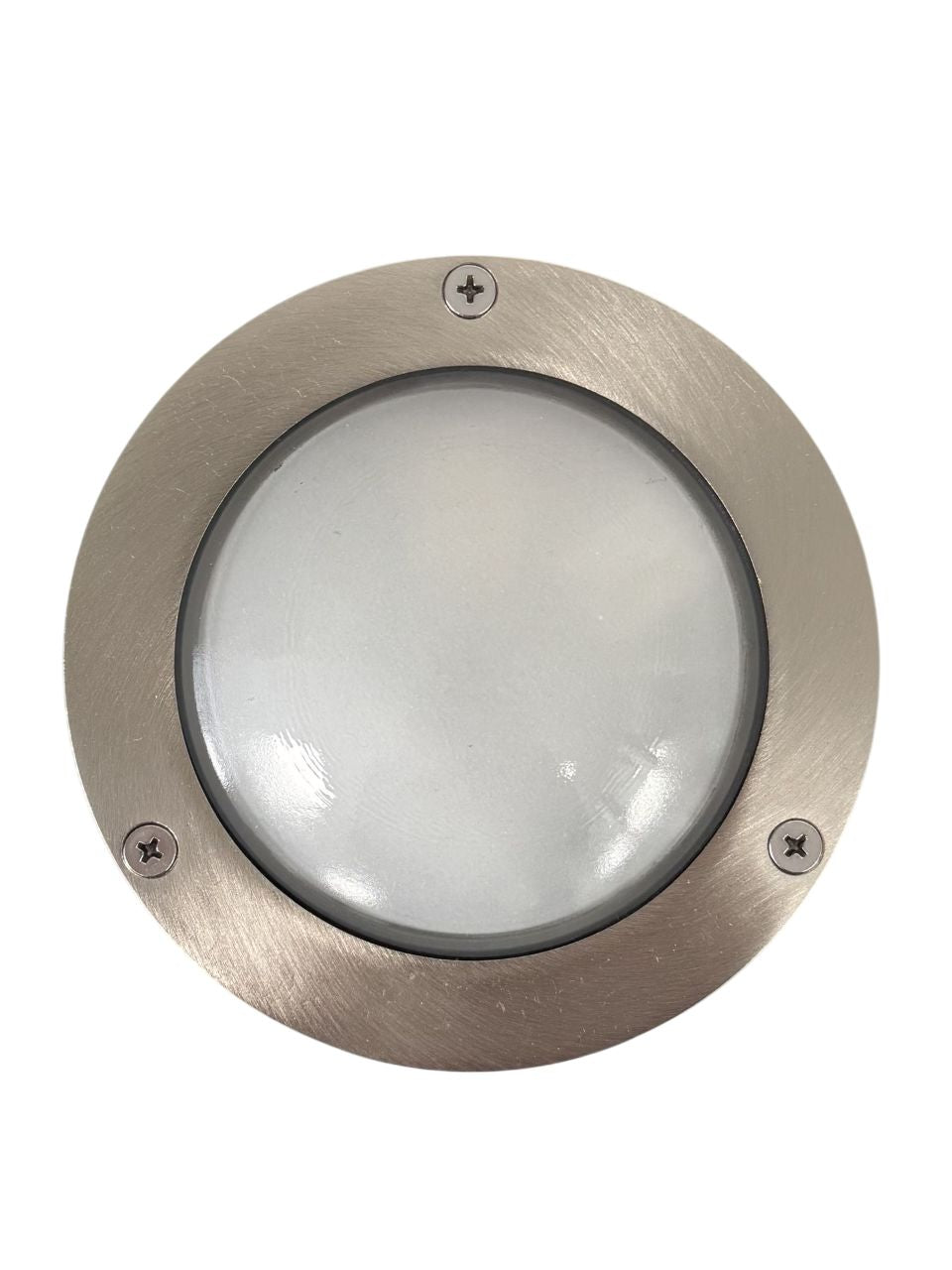 Marina Circular Bulkhead (Satin Nickel) Wall Lights Navigator