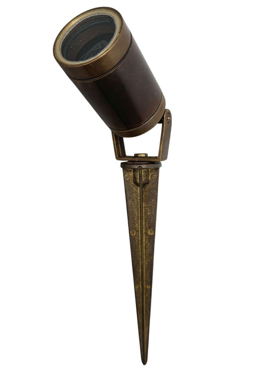 Marlinspike Spot Light (Antique Brass) Spike Lights Navigator