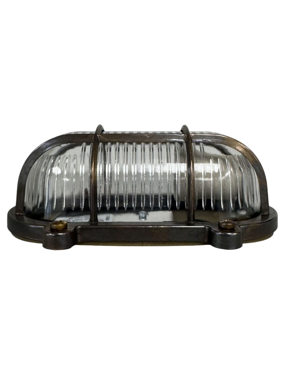 Merchant Flush Bulkhead (Antique Brass) Wall Lights Navigator