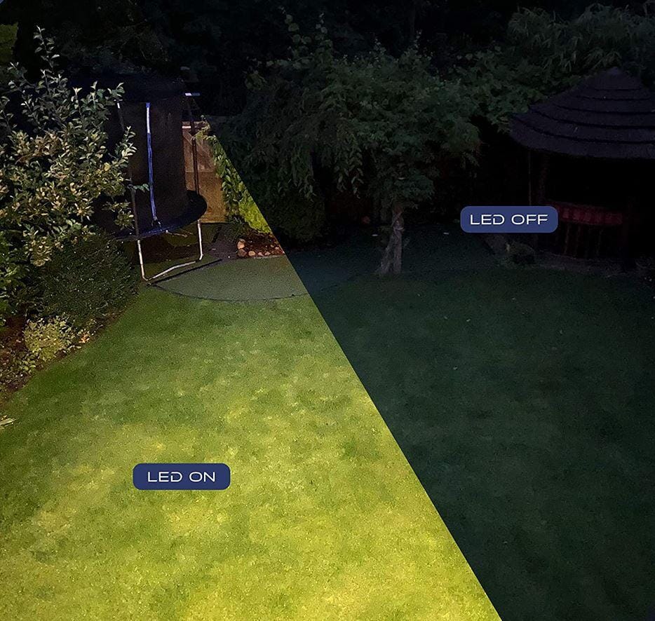 Night Sabre Slim LED Security Light with PIR Motion Sensor - Single Security Lights Night Sabre