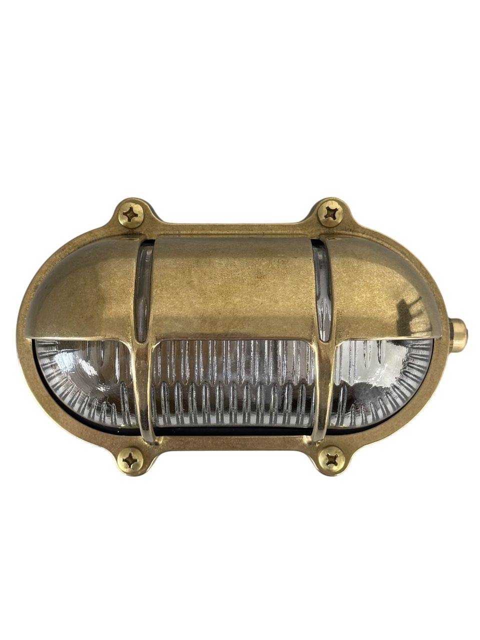 Palaemon North Bulkhead (Raw Brass) Wall Lights Navigator