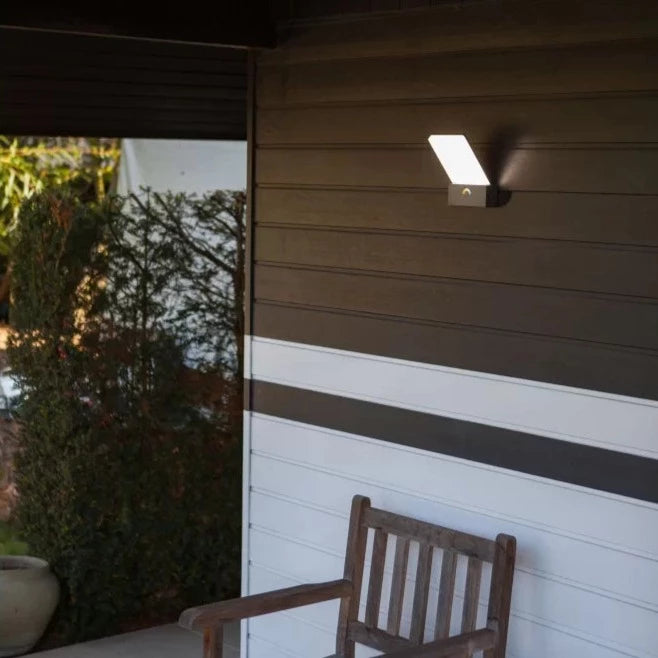 Pano Integrated LED Wall Light With Adjustable Cct - Dark Grey Wall Lights Lutec