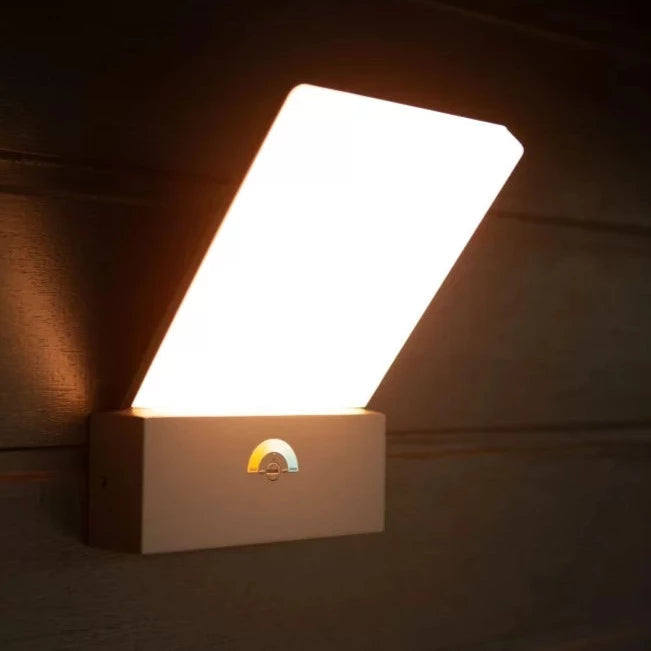 Pano Integrated LED Wall Light With Adjustable Cct - Dark Grey Wall Lights Lutec
