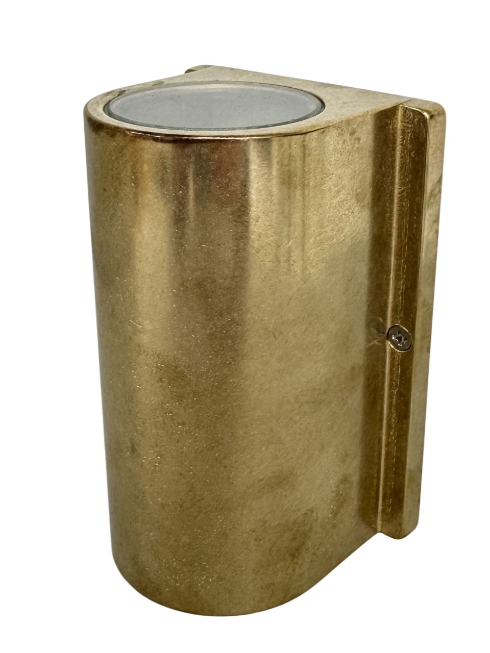 Pharos Compact Up and Down Wall Light (Raw Brass) Wall Lights Navigator