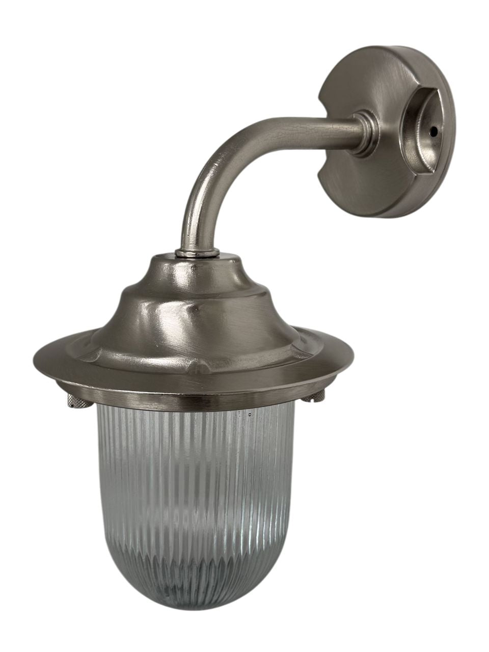 Quinn Wall Lantern (Satin Nickel) Lantern Lights Navigator