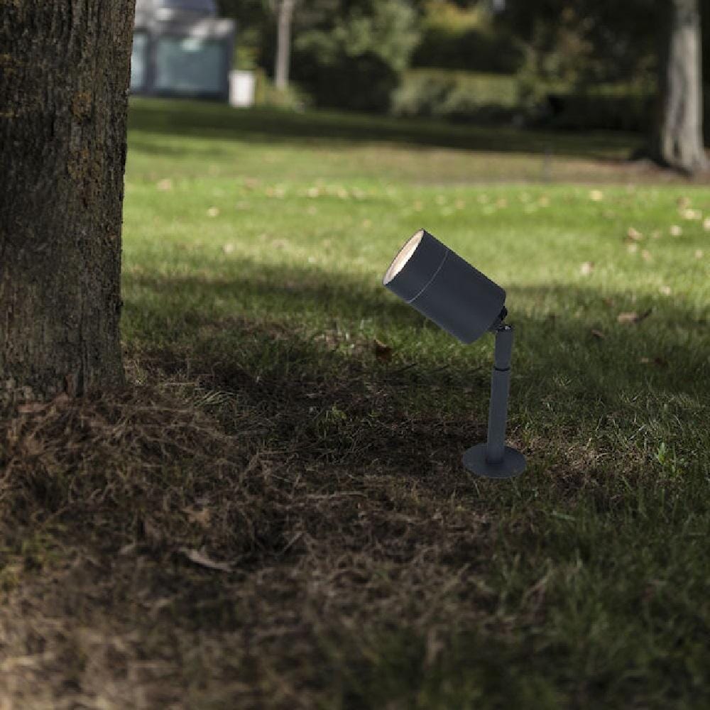 Rado GU10 Spot Light - Black Spike Lights Lutec