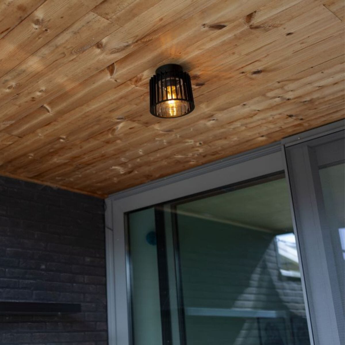 Shyne Ceiling Light - Matt Black Ceiling Lights Lutec