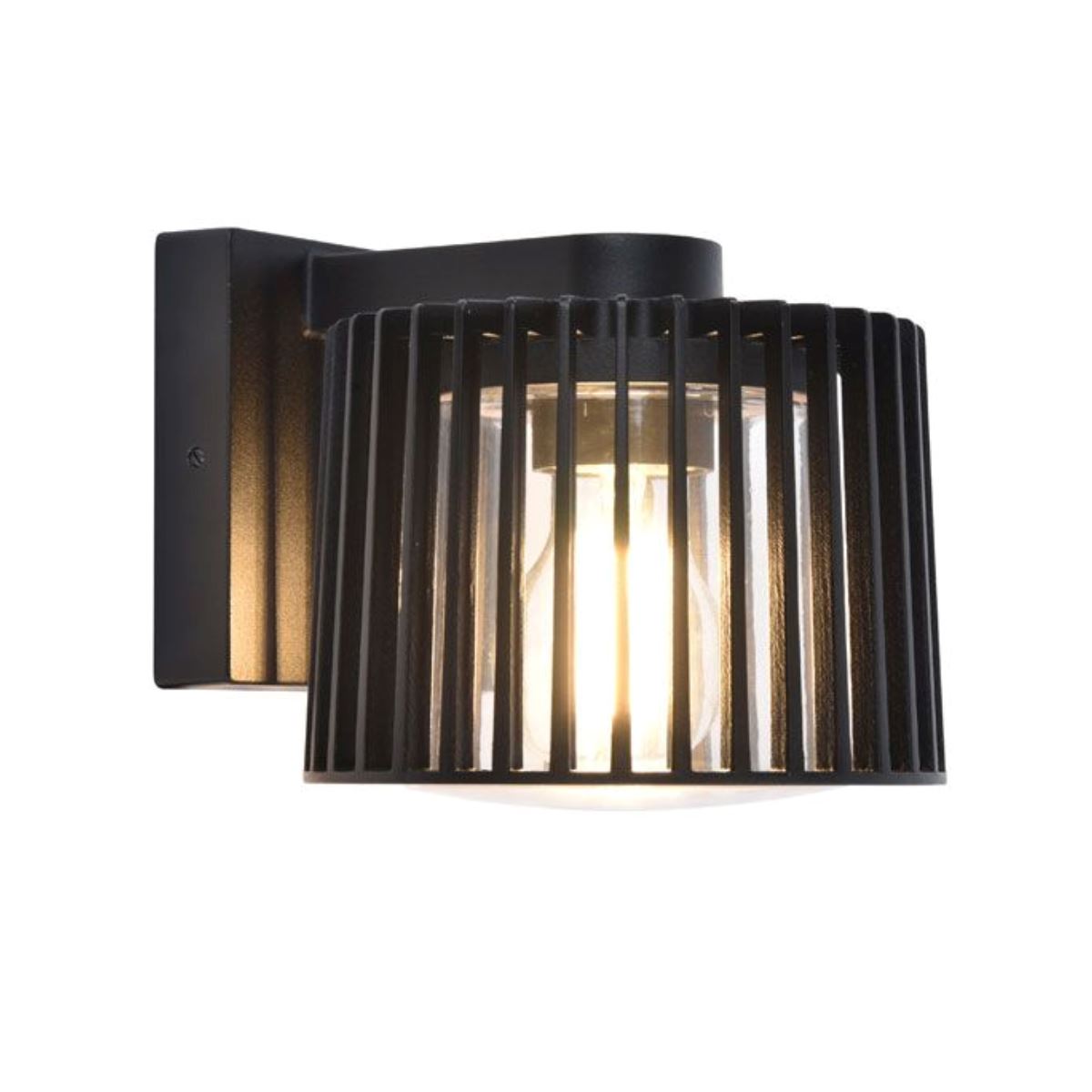 Shyne Wall Light - Matt Black Wall Lights Lutec