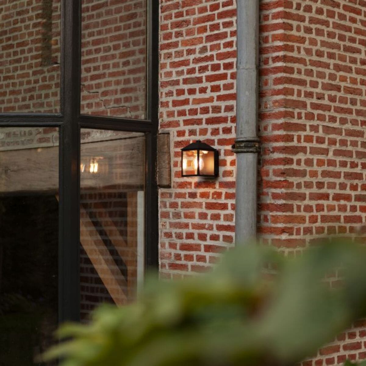 Spire Wall Lamp - Matt Black Wall Lights Lutec