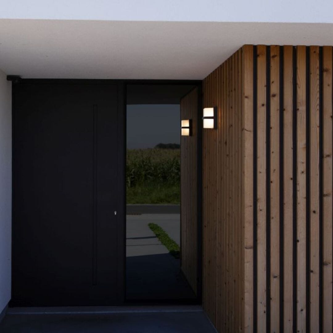 Stela Wall Light - Dark Grey Wall Lights Lutec