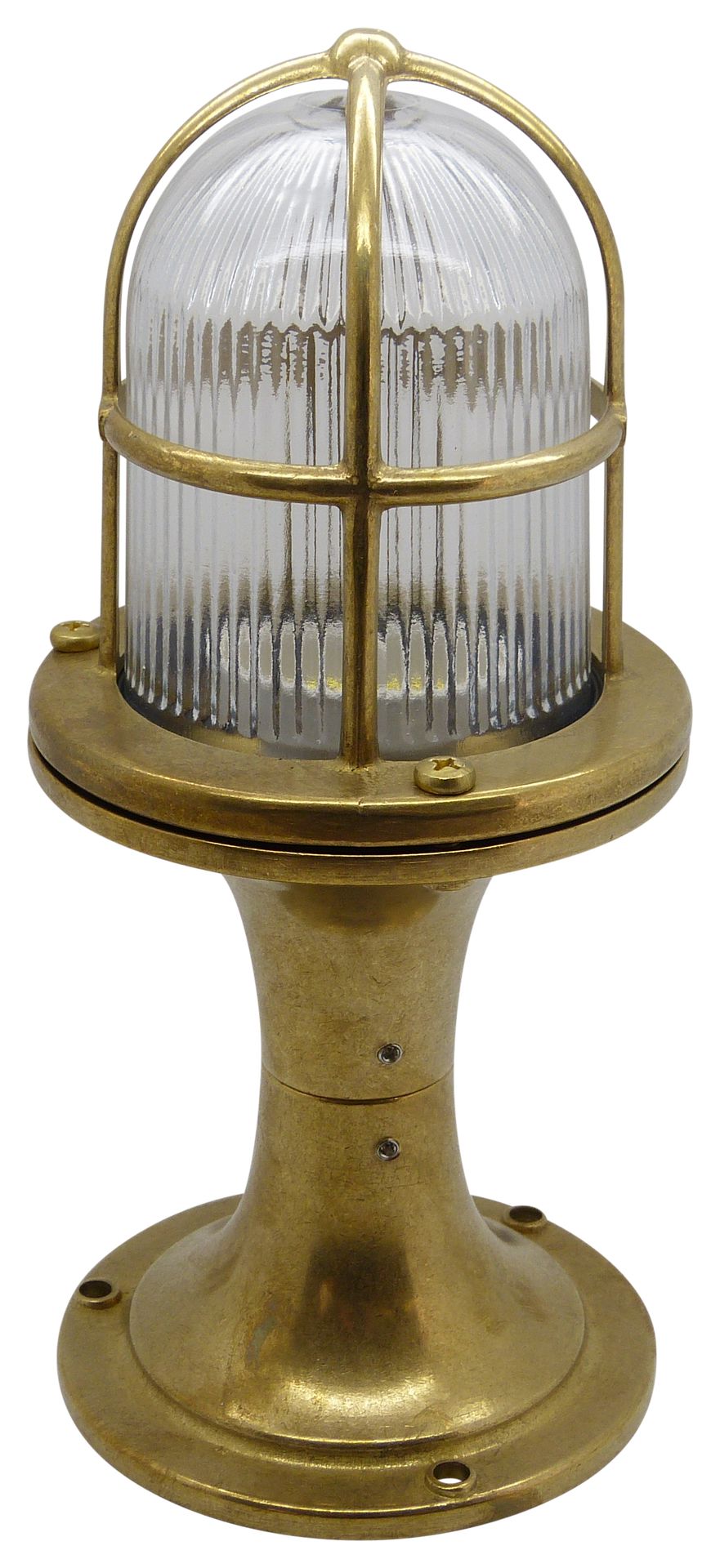 Wellington Post Lantern (Raw Brass) Lantern Lights Navigator